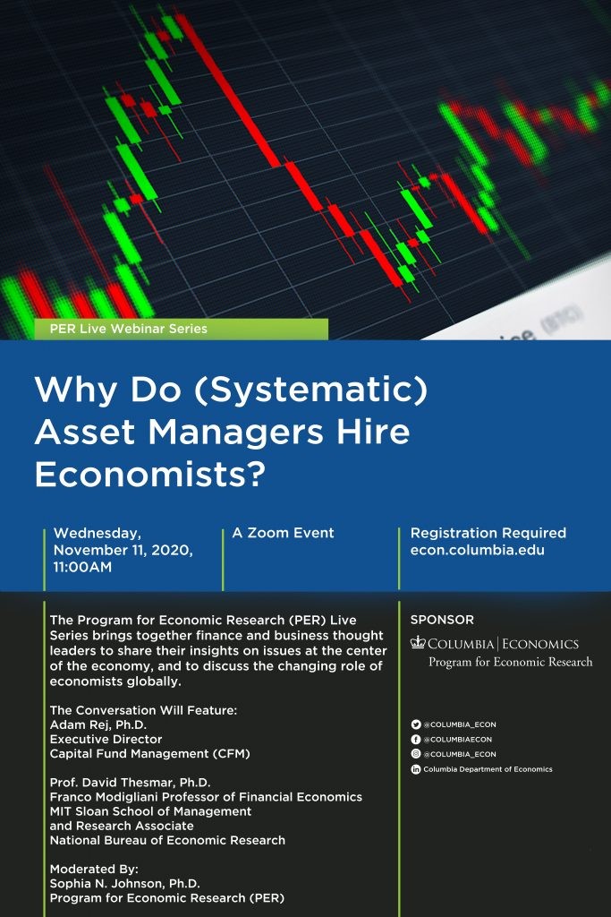 PER Live Series: “Why Do (Systematic) Asset Managers Hire Economists?”